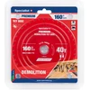 Pjovimo diskas Specialist+ LTCW1604020-T; 160x20x1,0 mm; Z40; 18°