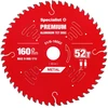 Pjovimo diskas Specialist+ LTA1605220-T; 160x20x1,2 mm; Z52; 0°
