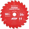 Pjovimo diskas SPECIALIST+ Cordless 165x24Tx20mm