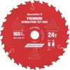Medžio pjovimo diskas SPECIALIST+ Premium Demolition, 165 x 1,6 x 20 mm, 24 dantų, 18°, TCT