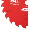 Pjovimo diskas 184x24Tx20/16mm, Cordless PREMIUM, SPECIALIST+