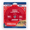 Medžio pjovimo diskas SPECIALIST+ Premium Demolition, 184 x 1,6 x 20/16 mm, 24 dantų, 18°, TCT