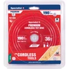 Pjovimo diskas SPECIALIST+ Cordless 190x36Tx30mm