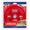 Pjovimo diskas SPECIALIST+ Demolition 190x40Tx30mm