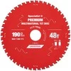 Pjovimo diskas 190x48Tx30mm, Multimaterial PREMIUM, SPECIALIST+