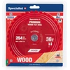 Pjovimo diskas Specialist+ LMS2543630-T; 254x30x1,6 mm; Z36; 5°