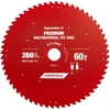 Pjovimo diskas Specialist+ LMM2606030-T; 260x30x1,6 mm; Z60; 0°