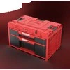 Q-Brick Dviejų stalčių įrankių dėžė, PLUS 2.0 UHD Custom, QBRICK ONE