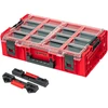 QBRICK ONE smulkmenų dėtuvė 2XL 2.0 Raudonas + adapteris (2 vnt.)