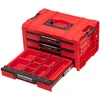 Q-Brick Įrankių dėžė Qbrick SKRQPROD3E2CCZEPG011 su 3 stalčiais