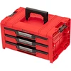 Q-Brick Įrankių dėžė Qbrick SKRQPROD3E2CCZEPG011 su 3 stalčiais