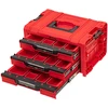 Q-Brick Įrankių dėžė Qbrick SKRQPROD3E2CCZEPG011 su 3 stalčiais