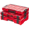 QBRICK PRO smulkmenų dėtuvė 100 Raudonas