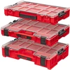 QBRICK PRO smulkmenų dėtuvė 100 Raudonas