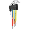 RICHMANN Šešiakampiai raktai TORX T10 - T50 9 vnt.