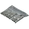 Skylių pramušėjų rinkinys, FASTER TOOLS, 12 vnt.
