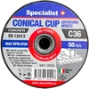 SPECIALIST+ betono šlif. taurė C36, 110/90x55xM14 mm