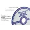 SPECIALIST+ deim. pj. diskas metalui 125x1.4x22.23 mm