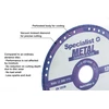 SPECIALIST+ deim. pj. diskas metalui 125x1.4x22.23 mm