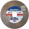 SPECIALIST+ deim. pjovimo-šlifavimo diskas, 125mm