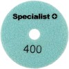 SPECIALIST+ deimant. Šlifavimo lap., universalus, 100 mm, 400P