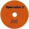 SPECIALIST+ deimant. Šlifavimo lap., universalus, 100 mm, 200P