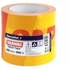 SPECIALIST+ juosta „STOP“, 100 mm x 100 m, raudona/geltona