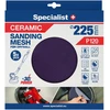 Specialist+ keramikinis tinklelis MESH, 225 mm, P120, 5 vnt.