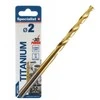 SPECIALIST+ metalo grąžtas TITAN, 2 mm, 2 vnt.