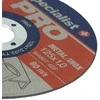 SPECIALIST+ metalo pj. diskas PRO, 125x1x22 mm
