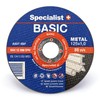 Specialist+ Met.pj. diskas BASIC 125x1x22 mm