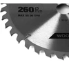 Pjovimo diskas medienai Specialist+ Wood; 260x30 mm; Z36