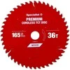 Pjovimo diskas 165x36Tx20mm, Cordless PREMIUM, SPECIALIST+