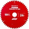 Pjovimo diskas 184x24Tx20/16mm, Cordless PREMIUM, SPECIALIST+