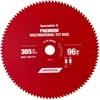 Pjovimo diskas 305x96Tx30mm, Multimaterial PREMIUM, SPECIALIST+
