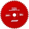 Pjovimo diskas 260x84Tx30mm, Multimaterial PREMIUM, SPECIALIST+