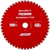 Pjovimo diskas 190x48Tx30mm, Multimaterial PREMIUM, SPECIALIST+