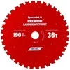 Pjovimo diskas 190x36Tx30mm, Sandwich PREMIUM, SPECIALIST+