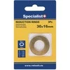 SPECIALIST+ redukcinis žiedas, 30x16x1.2/1.5/2 mm, 3 vnt.