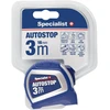 SPECIALIST+ ruletė AUTOSTOP 3 m, 16 mm