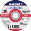 SPECIALIST+ šlifavimo diskas GRINDING, 125x6x22 mm