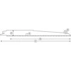 SPECIALIST+ ties. pjūklas medienai su vinimis, 230 mm, 6TPI