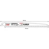 SPECIALIST+ ties. pjūklas medienai su vinimis, 230 mm, 6TPI