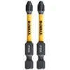 DEWALT IMPACT BIT PZ2x50 2 vnt. YPATINGAS POVEIKIO TORSIJA