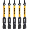 Sukimo antgaliukai FLEXTORQ T10 57 mm, DeWALT, 5 vnt.