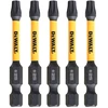 Sukimo antgaliukai FLEXTORQ T25 57 mm, DeWALT, 5 vnt.