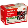 Grąžtas Kaištis Fischer DuoPower, 25 mm x 5 mm, 50 vnt.