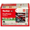 Grąžtas Kaištis Fischer DuoPower, 25 mm x 5 mm, 50 vnt.