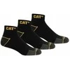 Vyr. kojinės CAT ZCM0509 juoda 43/46 3pr