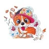 Wizardi Dėlionė 116 vnt. - Corgis